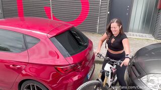 Cecilia Sopeña Bici Trío En El Auto