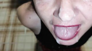 Cum in Mouth Amateur Mature MILF Housewife Compilation