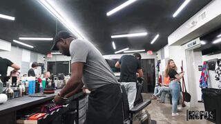 At The Barbershop – Lucky Anne