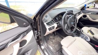 naughty brunette had sex in the abandoned kiosk by the sea – Drii Cordeiro