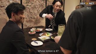 Hayano In A Shared Room With A Middle-aged Sexual Harassment Boss Who Looks Down On A Business Trip …